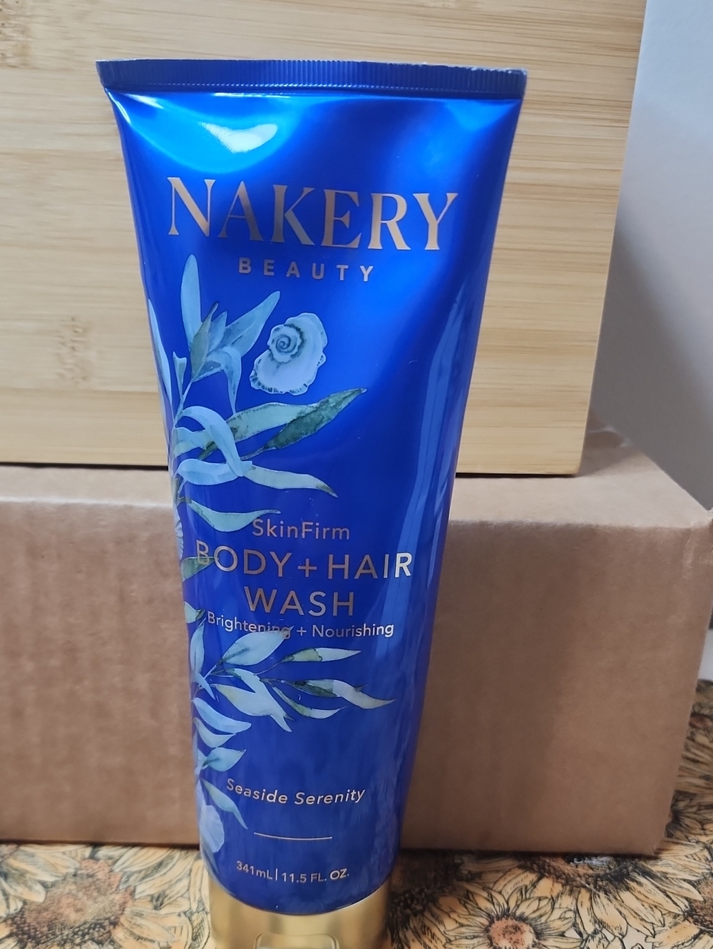 Nakery Beauty Seaside Serenity Blue Body + Hair Wash